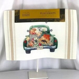 Fall Placemats by Sunset Farms Harvest Market- Set of 4
